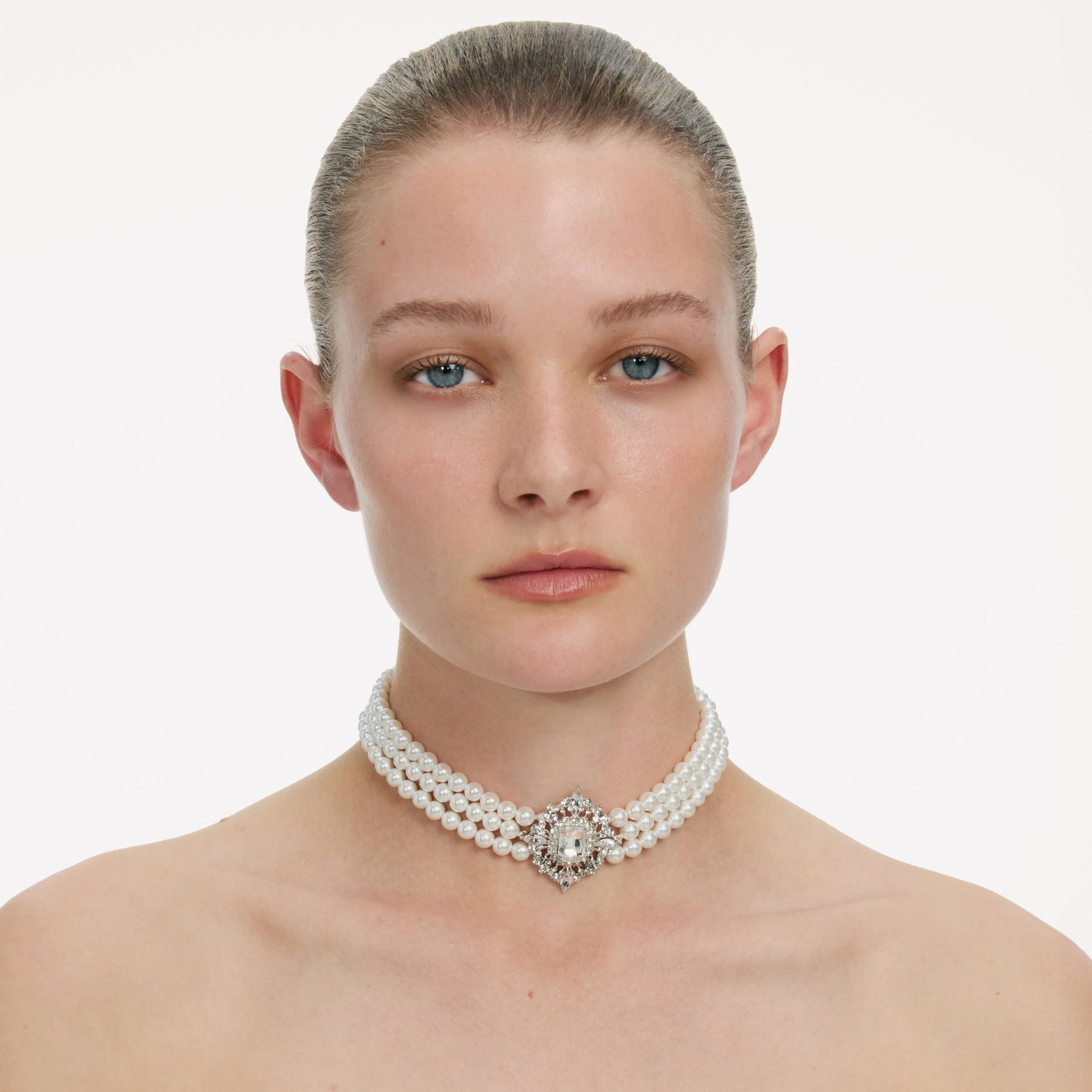 Crystal Pearl Choker - Image 2