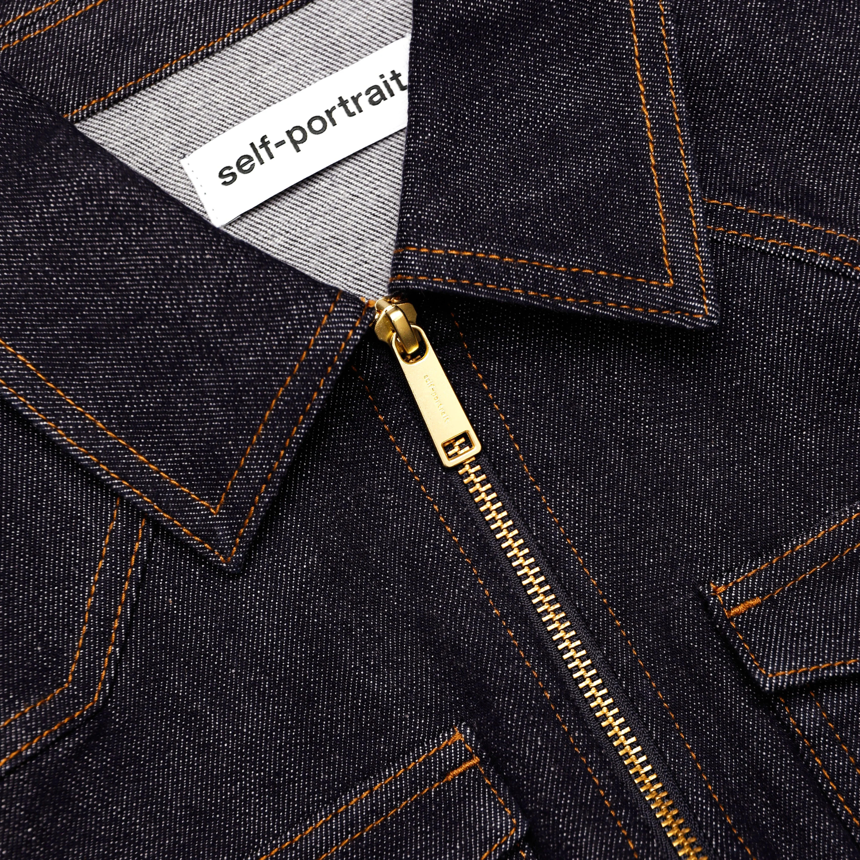 Indigo Denim Jumpsuit - Image 5