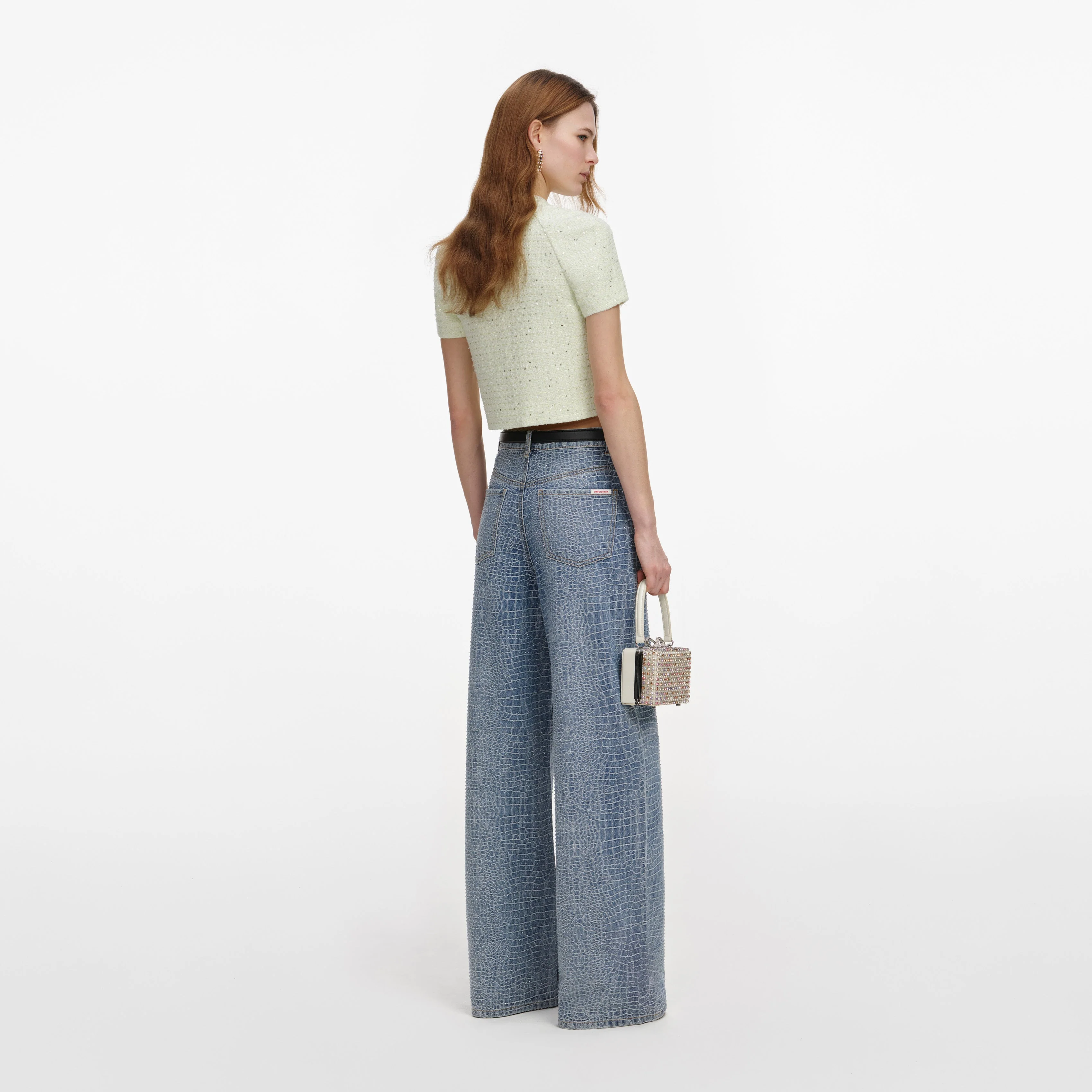 Lime Boucle Top - Image 3