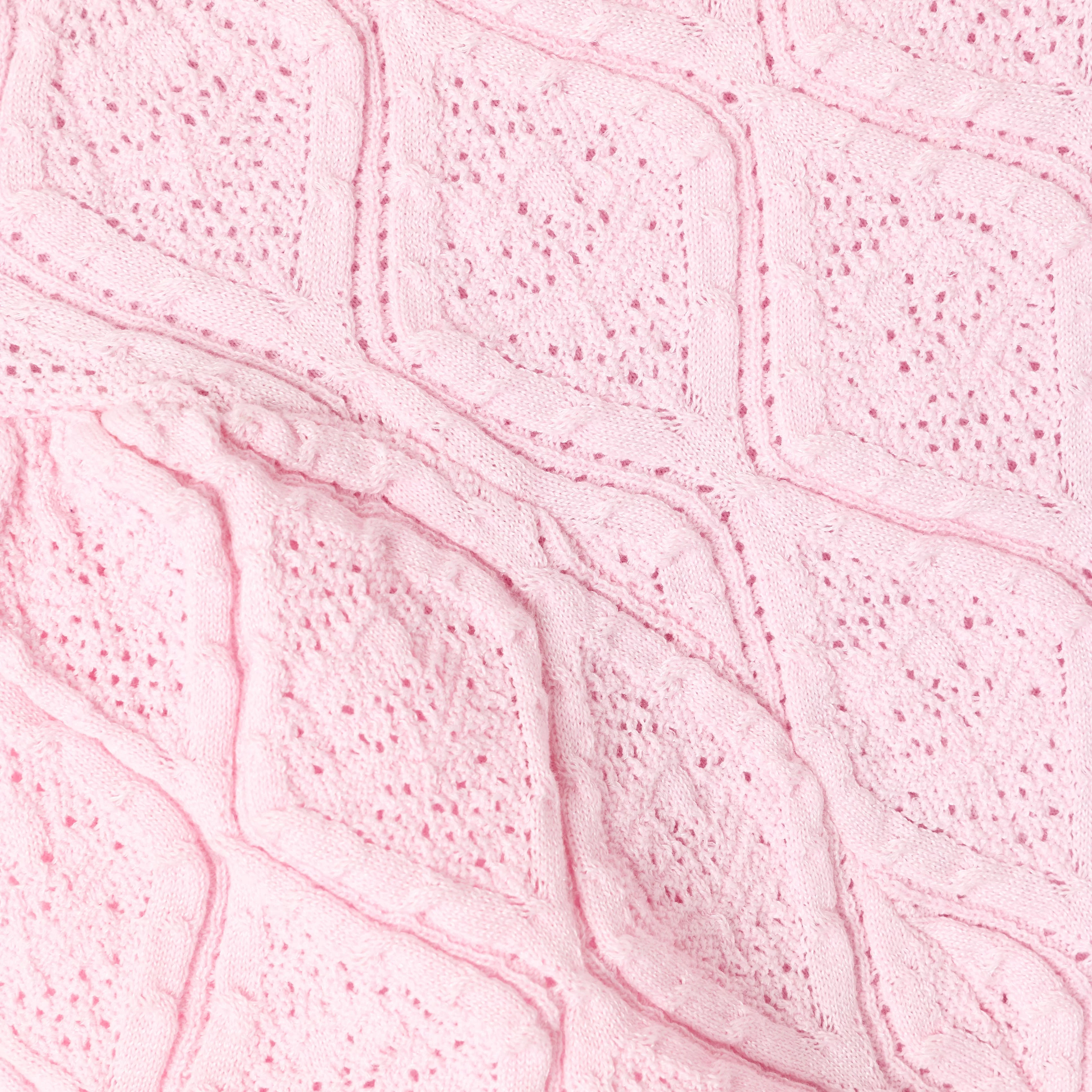 Pink Lace Bow Knit Skirt - Image 4