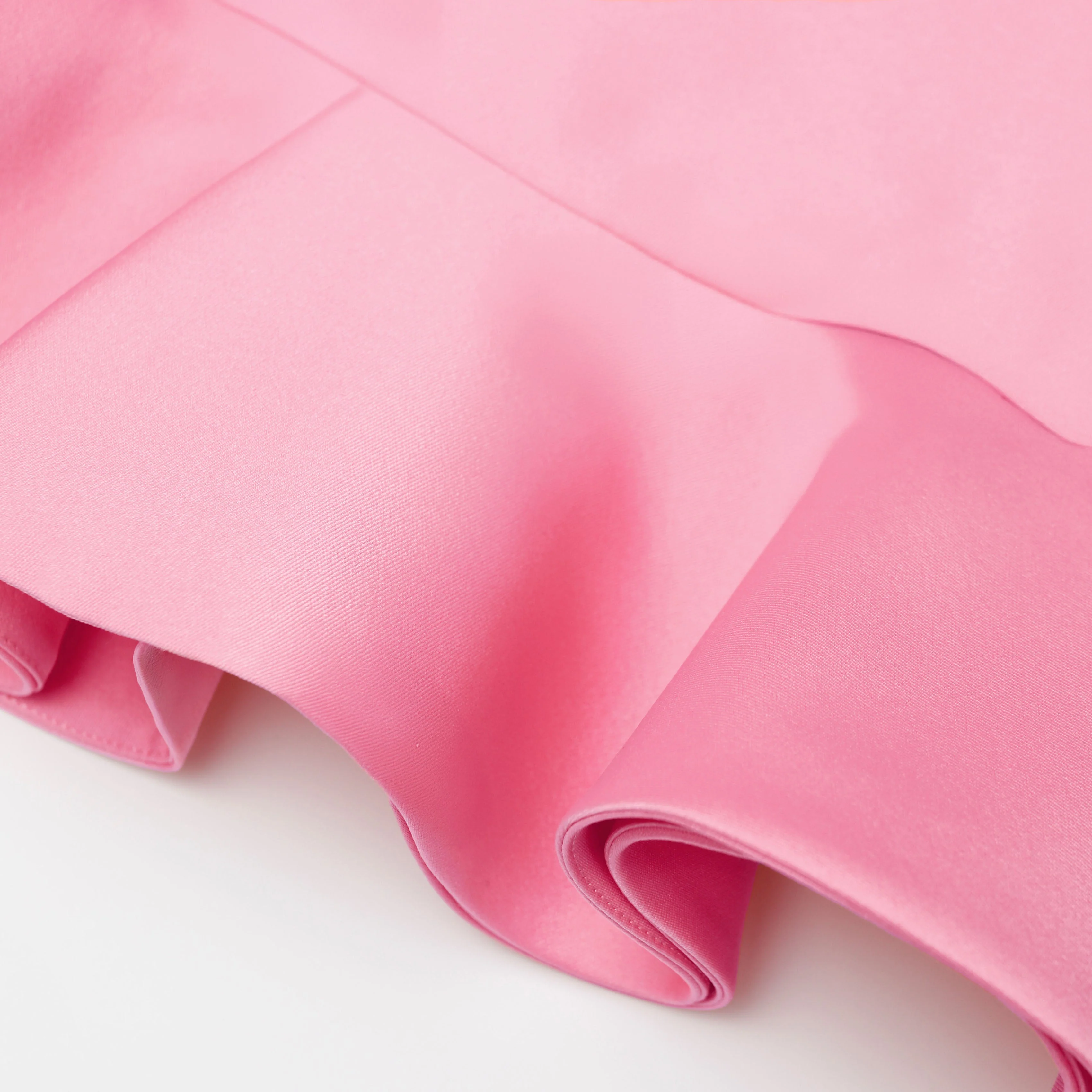 Pink Taffeta Mini Dress - Image 5