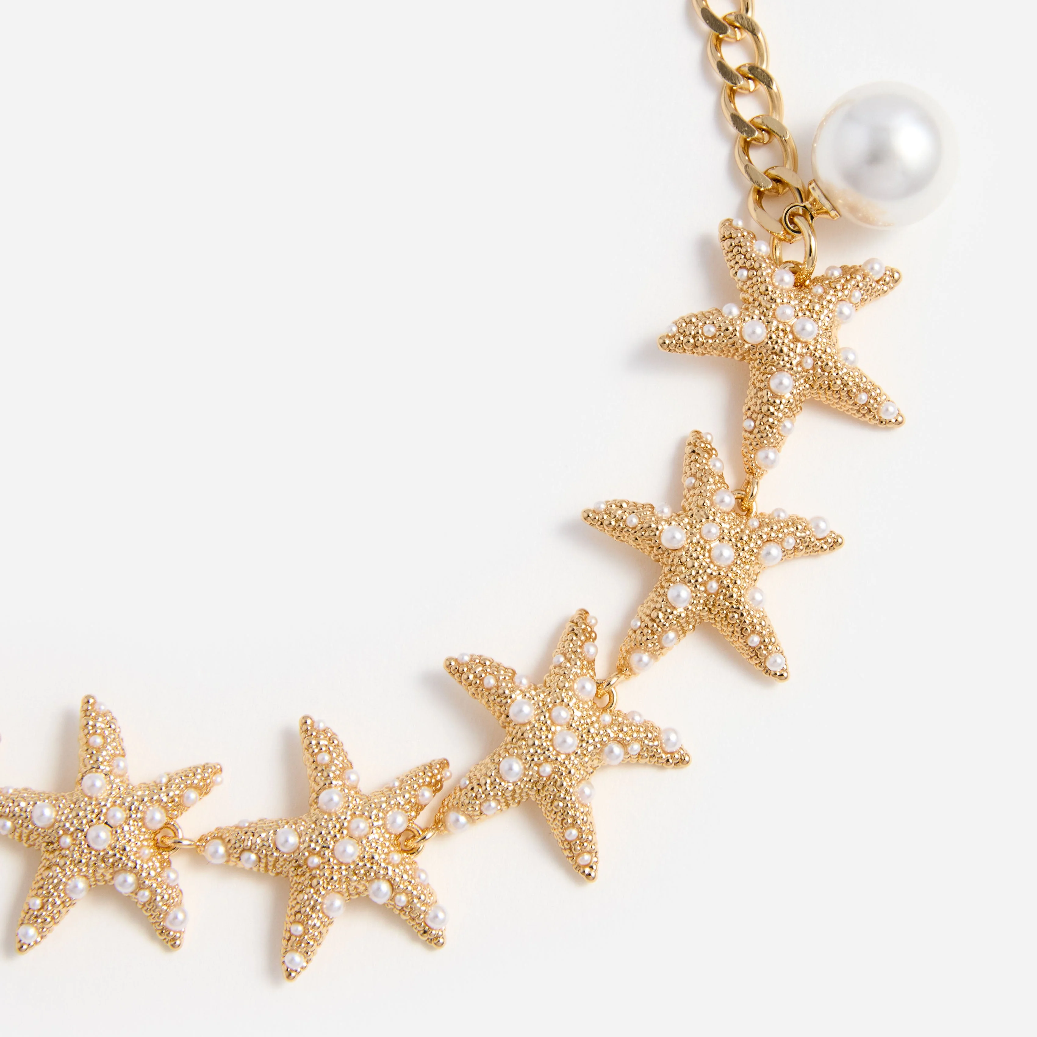 Textured Gold Sea Star Bracelet - Image 3