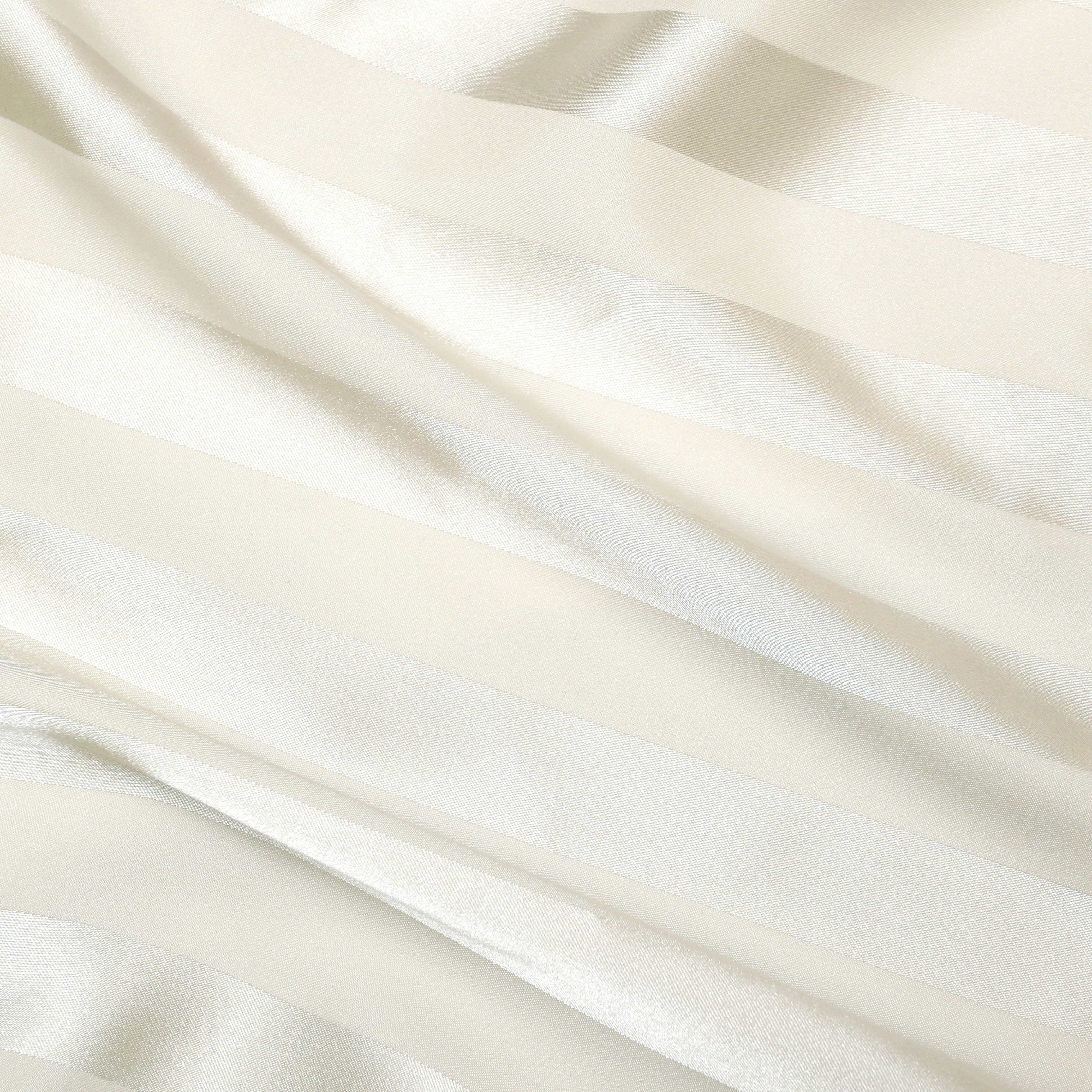Yellow Satin Striped Maxi Dress - Image 5